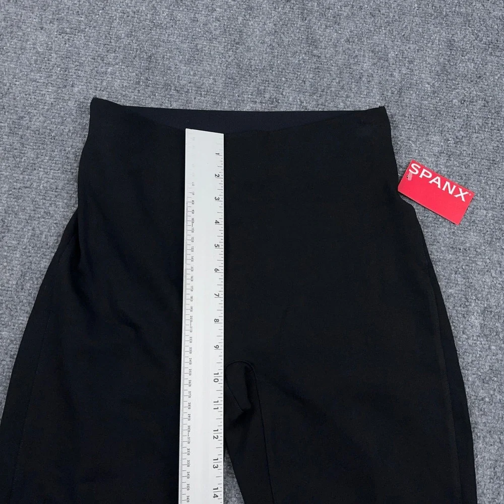 NEW Spanx Ponte Stirrup Leggings Womens Small Black High Rise Stretch 21297R